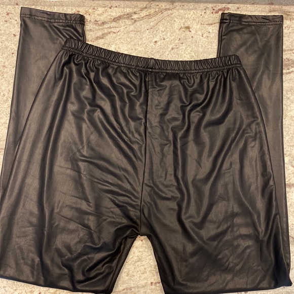 REVOLVE PLUSH Liquid Fleece Lined Black Leggings - Picture 5 of 13